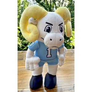 UNC Tar Heels Rameses Mascot Plush 10" Bleacher Creatures NCAA Football